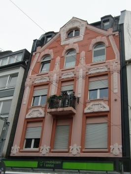 Krefeld : Hochstraße, Jugendstilfassade